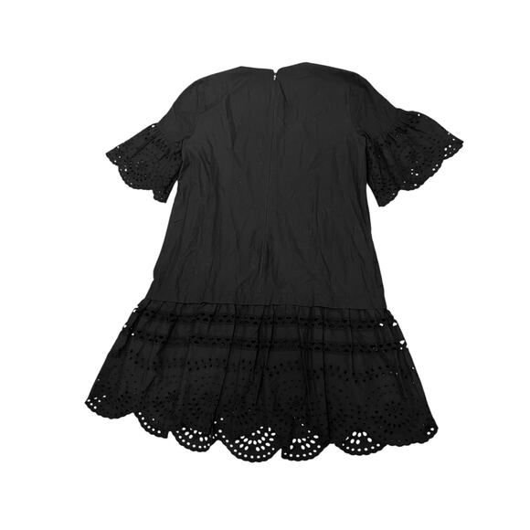 Madewell Eyelet Drop Waist Shift Dress Size Medium - Picture 5 of 10